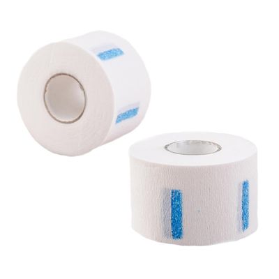 2Rolls Disposable Barber Neck Strip Neck Band Barber Neck Paper Hairdressing Stretchy Wrap Strip Hair Cutting Supplies