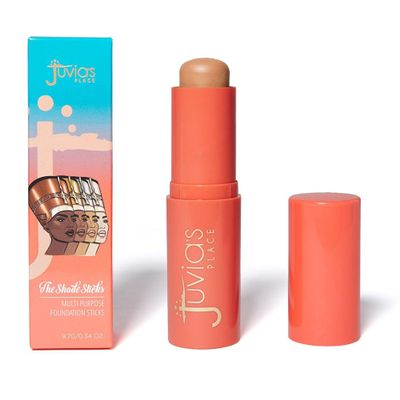 Juvia's Place Shade Stick Foundation, Concealer, Contour, Marrakesh, Medium w/Neutral Warm Undertone, .34 oz