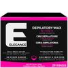 E Elegance Ultra Depilatory Wax Rings - Super Strength Hair Wax For Quick and Mess-Free Hair Removal, 29 PC view 1