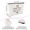 18th Birthday Gifts for Girls Daughter 18 Year Old Birthday Gift Makeup Bag for Women Best Friend Cosmetic Bag Happy 18th Birthday Gift for Adult Sister Bestie Niece 18th Bday Gift Zipper Travel Pouch view 2