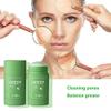 1PC Green Tea Purifying Clay Stick,Deep Cleanse Pore Blackhead Remove, Face Moisturizes Oil Control,Green Tea Cleansing Mask Improve Facial Dullness for All Skin Types view 2