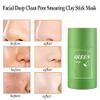 1PC Green Tea Purifying Clay Stick,Deep Cleanse Pore Blackhead Remove, Face Moisturizes Oil Control,Green Tea Cleansing Mask Improve Facial Dullness for All Skin Types view 4