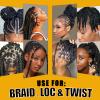 8.8OZ Strong Hold Braiding Gel for Twists, Locs, Cornrows - Tames Frizz, High Shine, No Flake, Easy Edge Control view 3