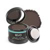 REVO Dark Brown Root Touch Up Powder - Hairline Shadow & Bald Spot Filler - Instant Gray Coverage Hair Concealer for Men & Women - Sweat-Proof Scalp Powder with Sponge Applicator (Non-Sticky) view 1