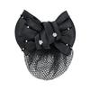 Ovation Premium Show Bow, One Size, Black Gem Floral view 1