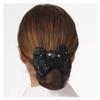Ovation Premium Show Bow, One Size, Black Gem Floral view 3