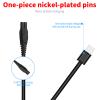 MEROM Replacement Power Cable for Brightup Beard Trimmer, 3.3ft/1m, Black view 2