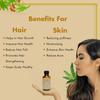 Ayurveda Amrita Pure & Natural Castor Oil For Hair, Eyebrow and Beard 100 ml view 3