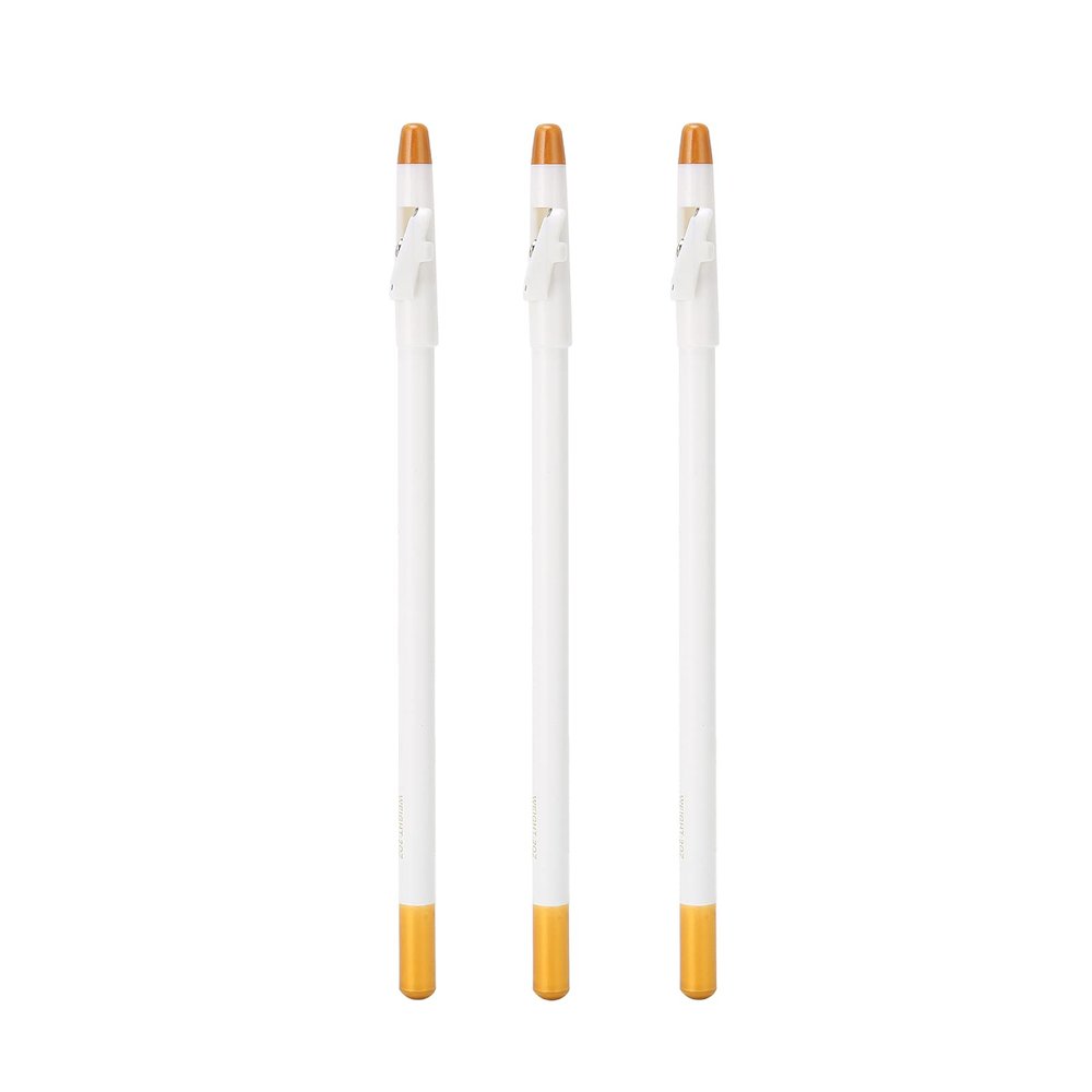 3 Pack Pencil, Beard for Men's Grooming, Tracing Tool for Hairline, Goatee Styling & Beard Shaping,White