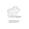 Beaupretty 10PCS Clear Empty Eyeshadow Palette Makeup Organizer Eyeshadow Storage Box Case Lipstick Pigment Palette Tray view 2