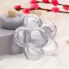 Beaupretty 10PCS Clear Empty Eyeshadow Palette Makeup Organizer Eyeshadow Storage Box Case Lipstick Pigment Palette Tray view 3
