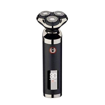 NCRD Men's Electric Shaver - Rechargeable 3D Shaver Razor for Men with Nose Hair Trimmer Wet and Dry, Fast Charging Electric Shaver Full Body Cleaning Intelligent LED Digital Display Shaver