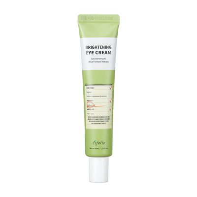 Esfolio Made in Korea Radiance Eye Cream  Hydrating & Nourishing Under Eye Care with Collagen, Peptides & Antioxidants for Puffiness, Dark Shadows & Fine Texture  1.35 fl oz / 40ml