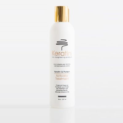 Gold Keratin Protein Activator Treatment 8oz / 237ml