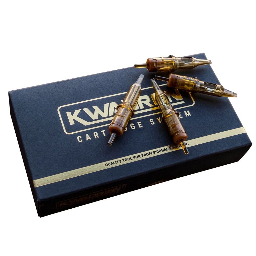 Kwadron Tattoo Needle Cartridge, Box of 20, Tight Liners Long Taper - 11 Tight Liner Long Taper - 30/11RLLT