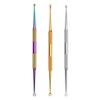 Lurrose 6pcs Comedone Extractor Tool Stainless Steel Black Head Remover Pore Cleanser Hidden Beauty Needles Tools for Nose Face Blemish Whitehead Popping view 1