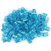 100PCS Braiding Beads Metal Cuffs,New Colorful Dreadlocks Beads Hair Braid Rings Clips Dread Locks, Rings Cuff Hair Decoration Braiding Filigree Tube Hair Jewelry (blue) view 1