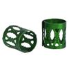 100PCS Braiding Beads Metal Cuffs,New Colorful Dreadlocks Beads Hair Braid Rings Clips Dread Locks, Rings Cuff Hair Decoration Braiding Filigree Tube Hair Jewelry (green) view 3