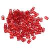 100PCS Braiding Beads Metal Cuffs,New Colorful Dreadlocks Beads Hair Braid Rings Clips Dread Locks, Rings Cuff Hair Decoration Braiding Filigree Tube Hair Jewelry (red) view 1