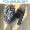 2PACK Charcoal Fiber Exfoliating Loofah luffa loofa Bath Back Brush On a Stick - Long Handle with Radian is Ergonomic for Men and Women - Shower Sponge Body Back Scrubber view 2