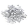 100PCS Braiding Beads Metal Cuffs,New Colorful Dreadlocks Beads Hair Braid Rings Clips Dread Locks, Rings Cuff Hair Decoration Braiding Filigree Tube Hair Jewelry (Silver) view 1