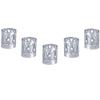 100PCS Braiding Beads Metal Cuffs,New Colorful Dreadlocks Beads Hair Braid Rings Clips Dread Locks, Rings Cuff Hair Decoration Braiding Filigree Tube Hair Jewelry (Silver) view 2
