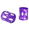 100PCS Braiding Beads Metal Cuffs,New Colorful Dreadlocks Beads Hair Braid Rings Clips Dread Locks, Rings Cuff Hair Decoration Braiding Filigree Tube Hair Jewelry () view 3