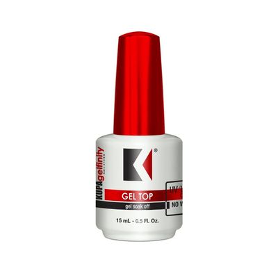 Soak Off Gel - Topcoat Gloss (No-Wipe) - 0.5oz/15mL - 4 PACKFQ