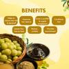 Ayurveda Amrita Pure & Natural Amla Powder For Hair, Scalp & Face 100 Gm, Light Brown view 3