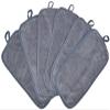 BloomSesame Makeup Remover Cloths for Face, Eye, Lips - Reusable Makeup Remover Pads Soft Microfiber Facial Cleansing Cloths 6 x 12 inch 6 Pack (Gray) view 1