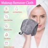 BloomSesame Makeup Remover Cloths for Face, Eye, Lips - Reusable Makeup Remover Pads Soft Microfiber Facial Cleansing Cloths 6 x 12 inch 6 Pack (Gray) view 2