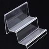 2pcs Display Stand Clear Wallet Shelf Wallet Purses Tabletop Storage Rack Cellphone Purse Clear Purses Display Shelf Wallet Display Holders Accessories Acrylic Desktop view 3