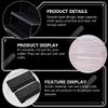 2pcs Display Stand Clear Wallet Shelf Wallet Purses Tabletop Storage Rack Cellphone Purse Clear Purses Display Shelf Wallet Display Holders Accessories Acrylic Desktop view 4