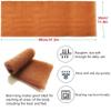 African Net Long Bathing Sponge,Net Exfoliating Back Scrubber for Body,Exfoliating Back Towel,Pack of 1 (Brown) view 2
