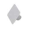 AKOAK 2 Pcs Stainless Steel Square Palette Mini Ring Makeup Palette Nail Blur Painting Tools DIY Nail Art can be used for Eye Shadow Eyelash Pigment Mix view 1