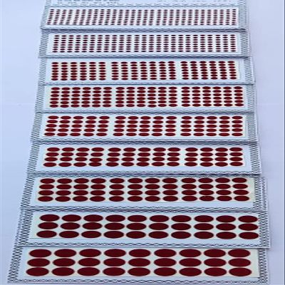 ATCUSA Deep Red Maroon Velvet Cards Dot Indian Bindi for women Tattoo Stickers Adhesive Body Jewelry Round Bindi Bridal Forehead Decor/Belly Decor 9 Different Sizes Dark Red Maroon