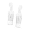 2pcs 120ml Facial Foam Cup Plastic Foaming Soap Bottle Foaming Lotion Bottle Clear Shower Gel Foam Cup Sub s Brush Bathroom Accessories view 1