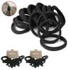 36 PCS Hair Bands Elastic Ties Band Rope Ponytail Scrunchies Hair Holder view 4