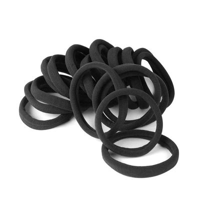 54 Thick Seamless Hair Ties Cotton Hair Bands Women Ponytail Scrunchie Holders