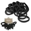 54 Thick Seamless Hair Ties Cotton Hair Bands Women Ponytail Scrunchie Holders view 4