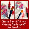 24 Individually Wrapped Makeup Brush Cleansing Cloths - Quick & Convenient Brush Cleaner Wipe- For Make up Artists Cosmetology Students Make up Tutorial ON THE GO, Travel TSA Approved view 2