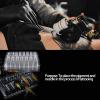 Cartridge Tray, Plastic Ink Cups Ink Cup Holder Pigment Tray Ink for Body Makeup Supplies Cartridge Holder Tray Ink Holder Rack Eyebrow Supply view 3