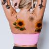 MECOLOUR Printable Temporary Tattoo Paper 8.5"X11"-10 sets for Inkjet printer DIY Image Transfer Decal Paper for Skin, For Celebrate Festivals, Parties, Birthday Bashes,New Year view 4