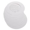 DOITOOL Waxing Machine Spill Proof Pads 3 Packs Gaskets Mats 7.05 Inch Square Wax Warmer Protective Ring for Hair Removal Wax Machine view 1