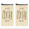 ThisWear Artist Gifts For Women Life Is Full Of Tough Choices Art Supplies 2-Pack Cosmetic Accessory Bags view 1