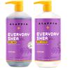 Alaffia EveryDay Shea Body Lotion and Body Wash Bundle - Normal to Very Dry Skin, Moisturizes and Cleanses Soft and Supple Skin with Shea Butter, Lemongrass, Neem and Coconut Oil, Lavender, 32 Oz Each view 1