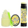 Natural Lemon Soothing & Luscious Lips by OverSoyed Exfoliator & Chapped Lip Repair Lip Care Combo | Artisan Handcrafted to Order Sparkling Citrus Flavored Exfoliating Sugar Lip Scrub & Lip Moisturizer Balm Gift Set view 1
