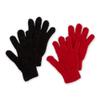 Bucky Aloe-Infused Therapeutic Moisturizing Spa, Gloves, Black/Red view 1