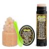 Brown Sugah! Soothing & Luscious Lips by OverSoyed Exfoliator & Chapped Lip Repair Lip Care Combo | Artisan Handcrafted to Order Caramel Molasses Sugar Sweet Cream Vanilla Flavored Exfoliating Sugar Lip Scrub & Lip Moisturizer Balm Gift Set view 1