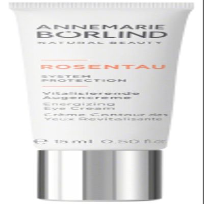 ANNEMARIE BRLIND  ROSE DEW Energizing Eye Cream  Regenerating and Rehydrating, with Alpenrose extract and Himalayan cherry oil, vegan, 0.50 Fl. Oz.